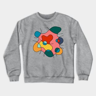 Surreal Amoeba #12 (Miro Inspired) Crewneck Sweatshirt